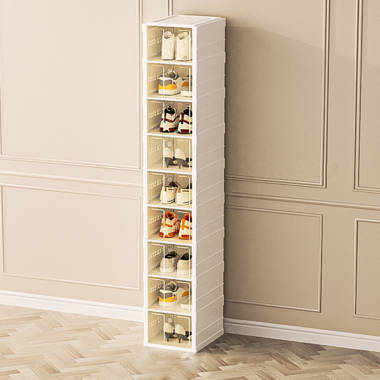 9 Pair Stackable Shoe Storage Box